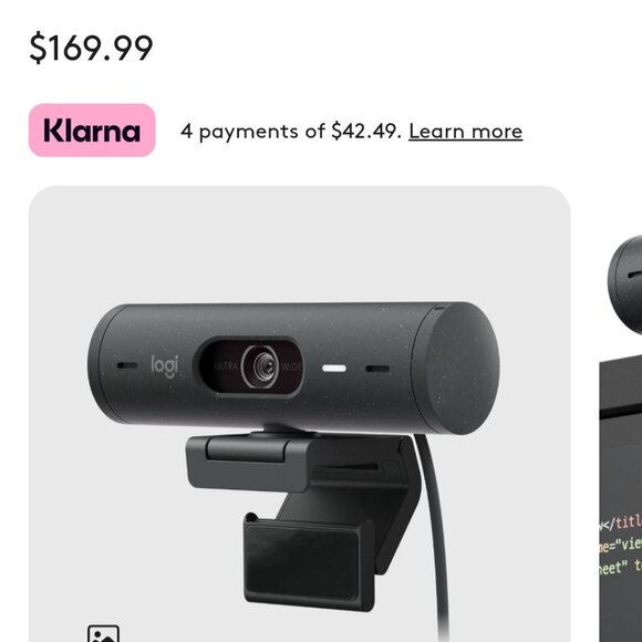 NEW UNOPENED Logitech Brio500 Webcam - Picture 5 of 12